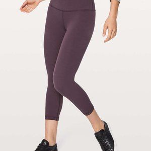 RARE black cherry lululemon wunder under